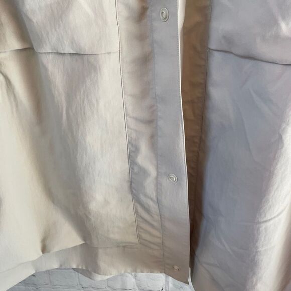 Lululemon Men's Twill Utility Jacket Beige Size 2XL - Picture 12 of 14